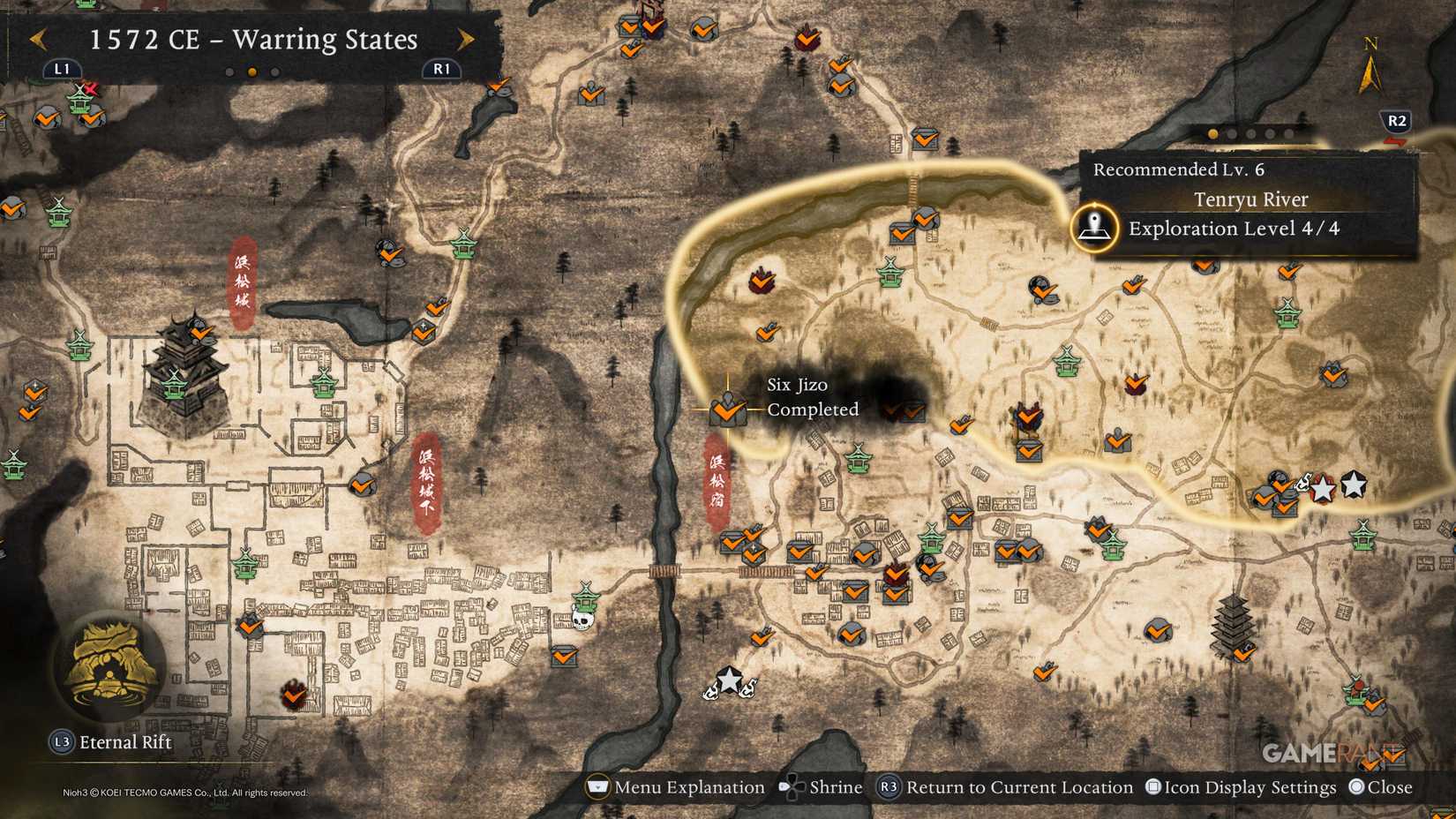 All Warring States Six Jizo in Nioh 3 (2)