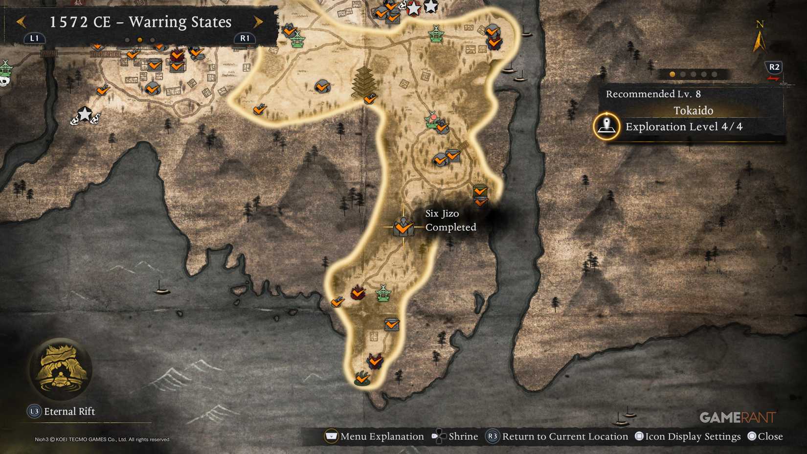 All Warring States Six Jizo in Nioh 3 (3)