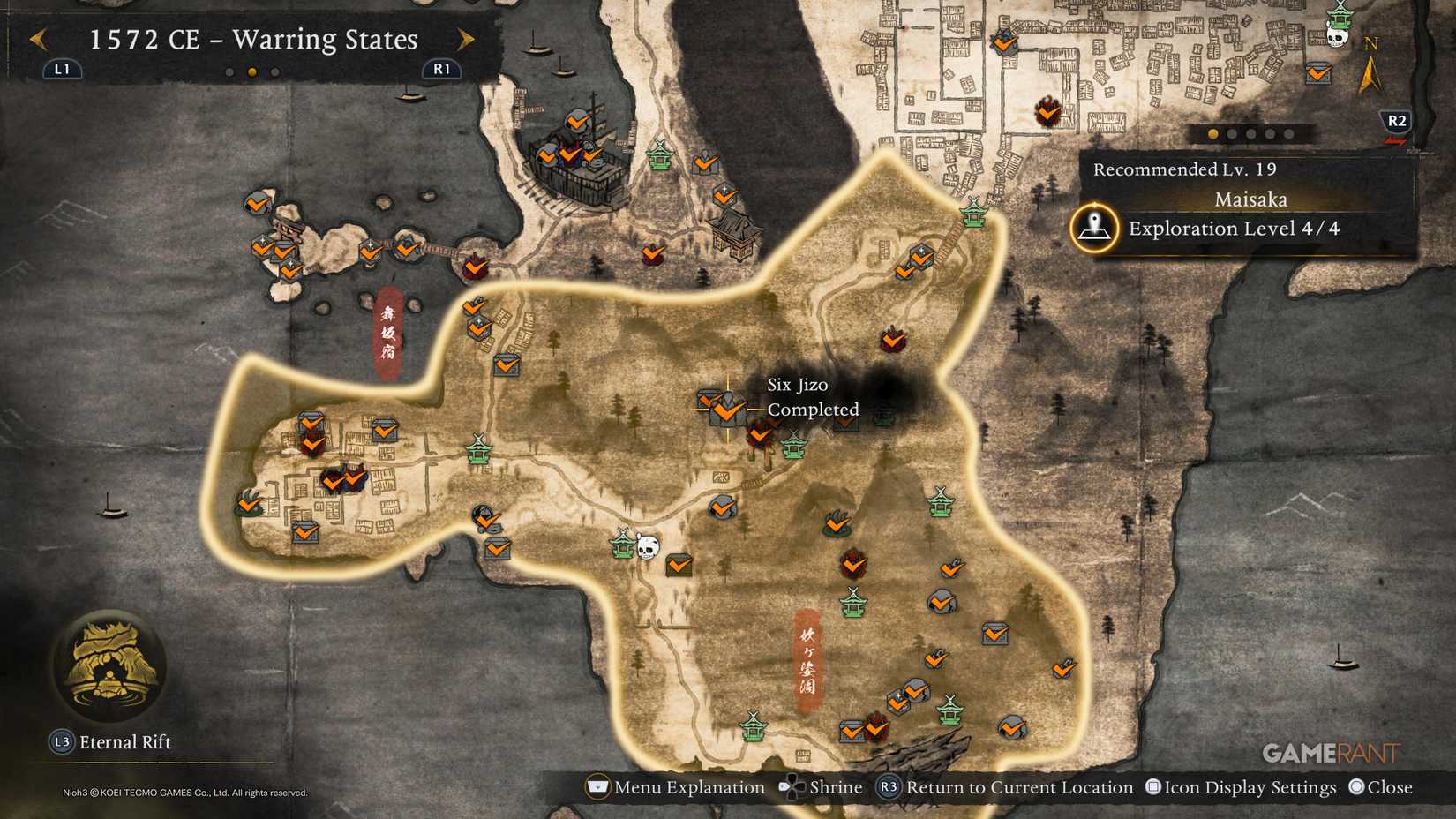 All Warring States Six Jizo in Nioh 3 (4)