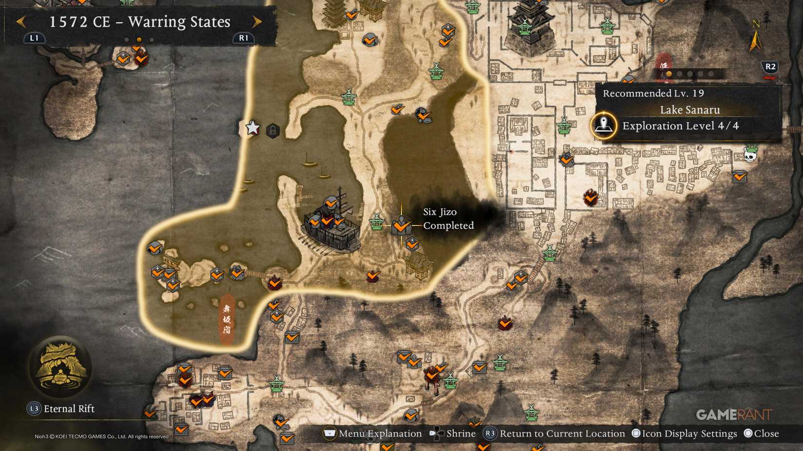 All Warring States Six Jizo in Nioh 3 (5)