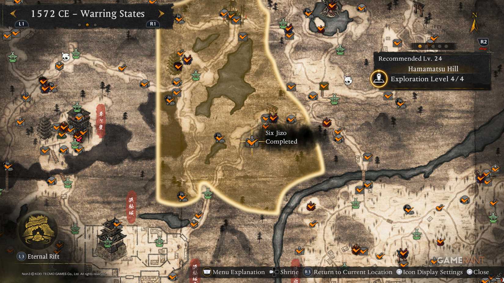 All Warring States Six Jizo in Nioh 3 (7)