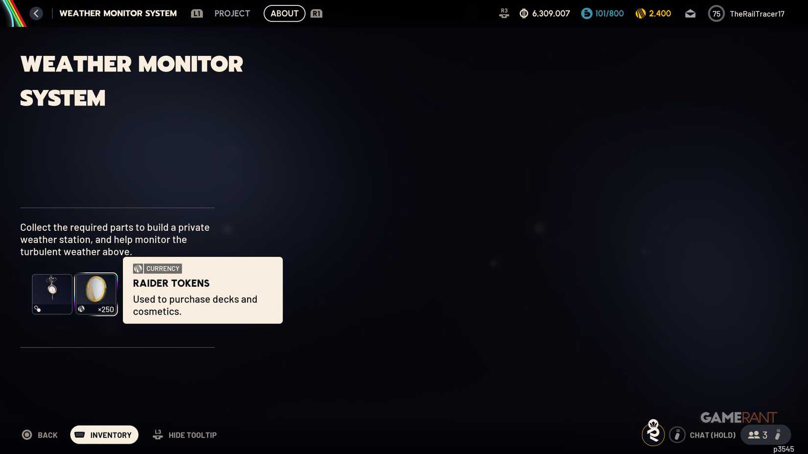 All Weather Monitor System Project Rewards in ARC Raiders 4