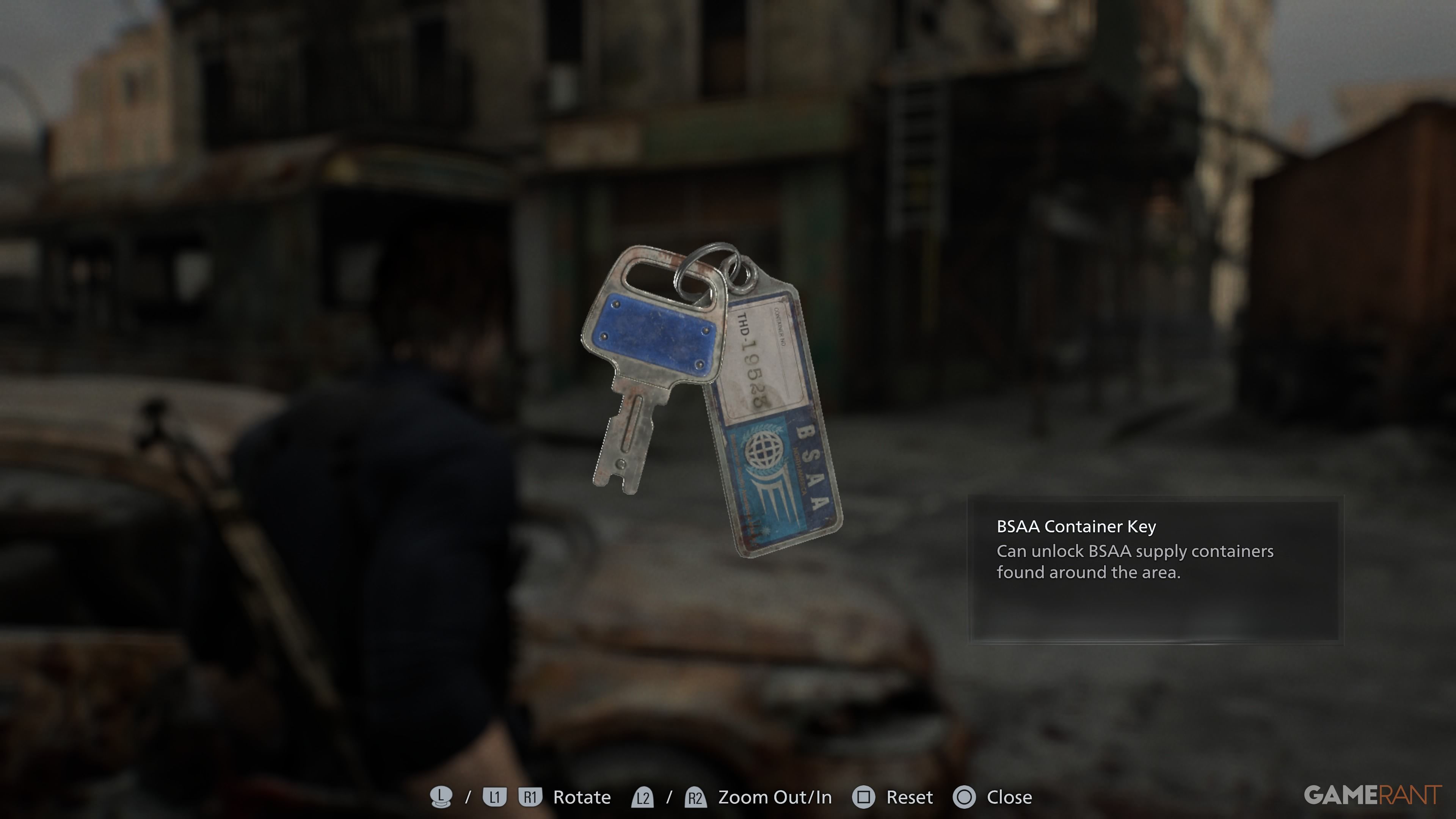 BSAA Container Key Location in RE9