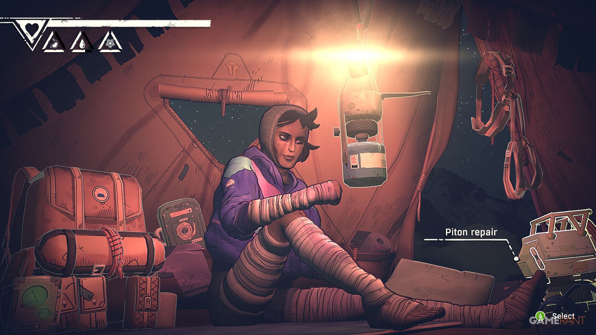 Cairn - Aava in Tent