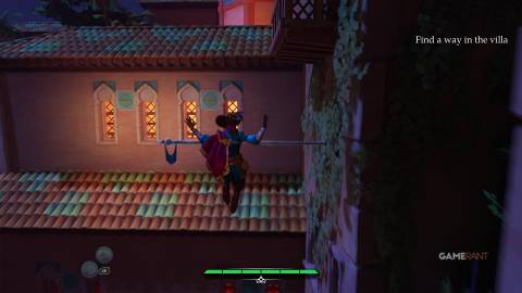 en garde jumping pole platforming