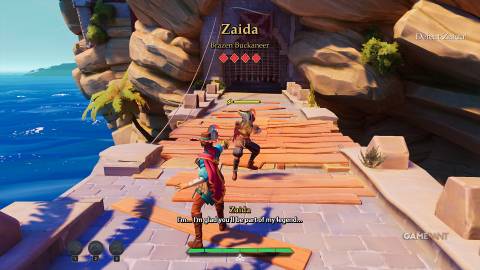 en garde zaida fight