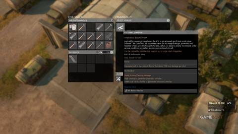 Foxhole - Aircraft Hangar - Build Scout Plane