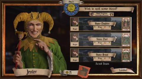 Half Sword - Beggar Events