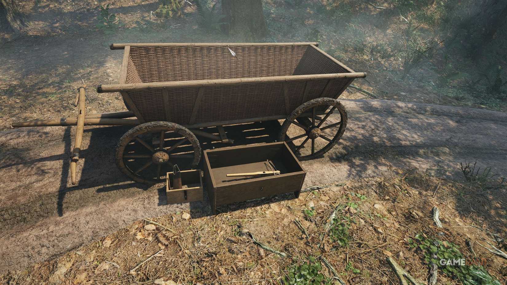 Half Sword - Crossbow in Forest Chest & Wagon
