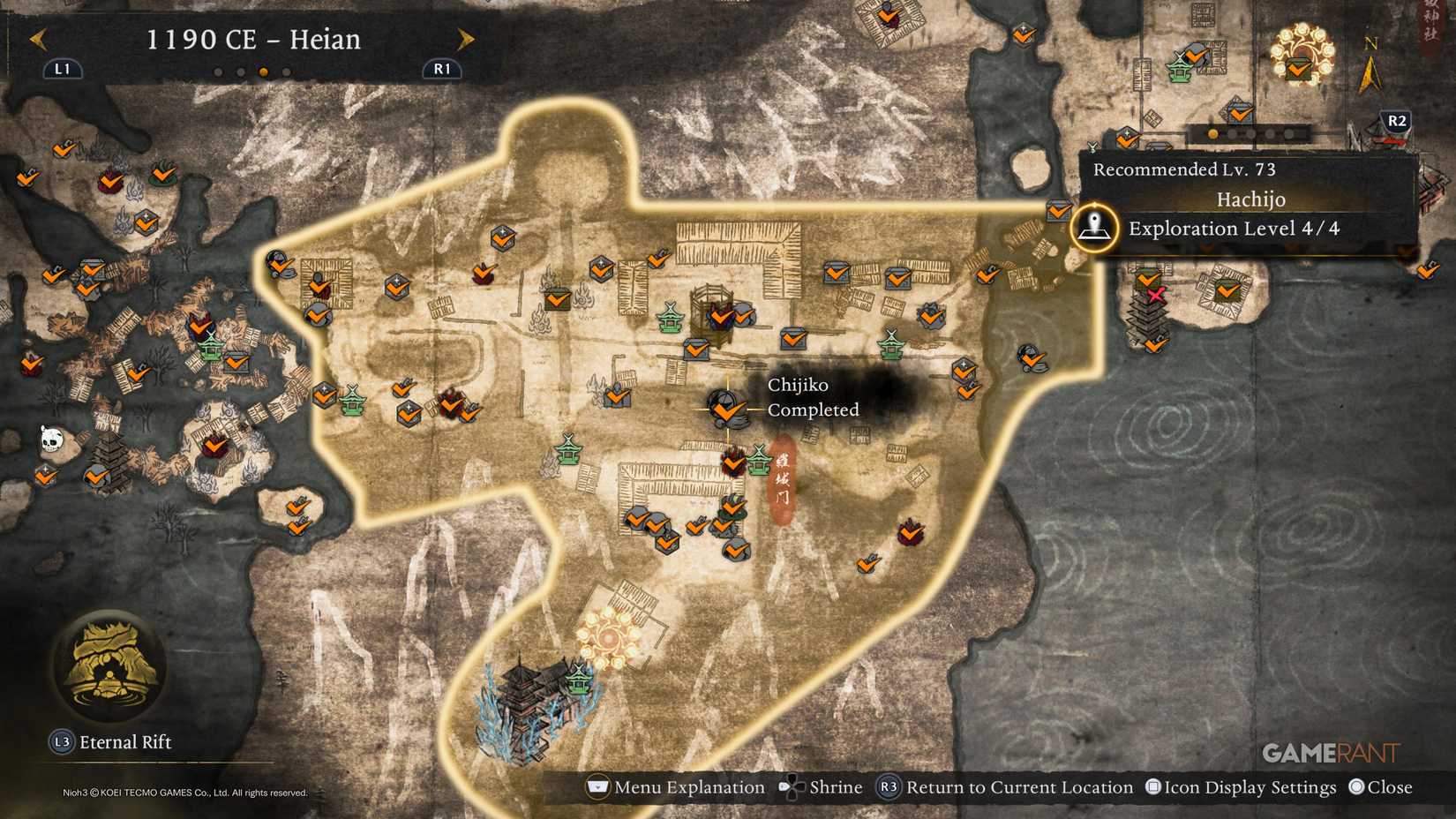 How to find all Heian Chijiko in Nioh 3 (7)