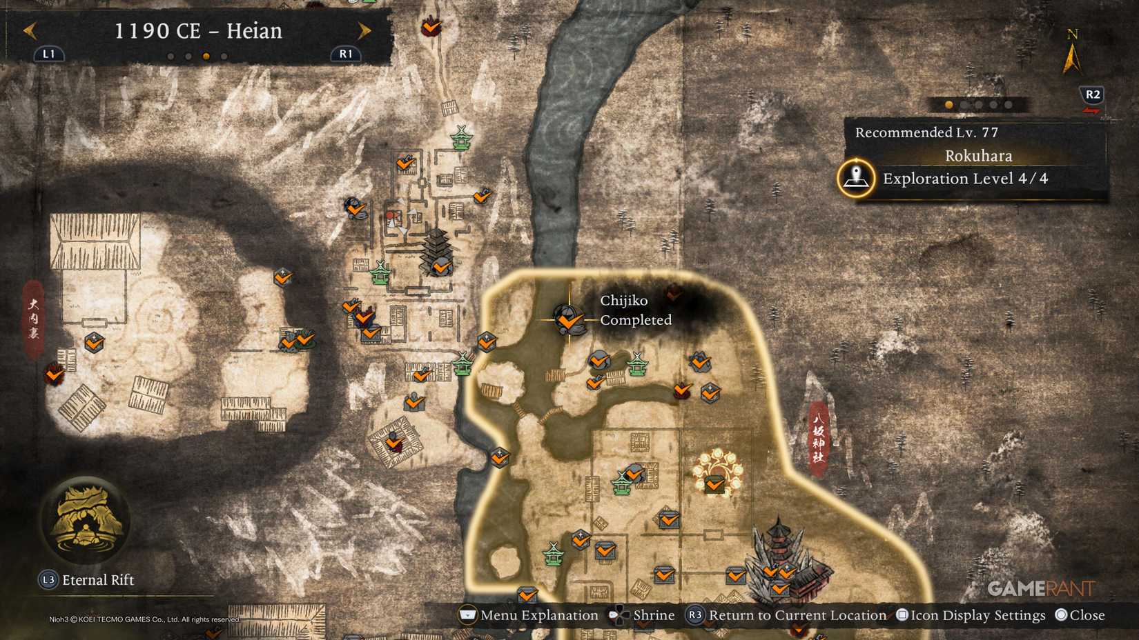 How to find all Heian Chijiko in Nioh 3 (9)