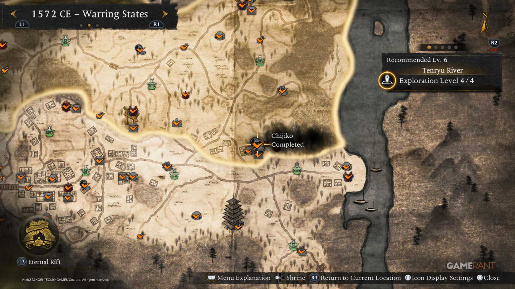 How to Find All Warring States Chijiko in Nioh 3 (1)