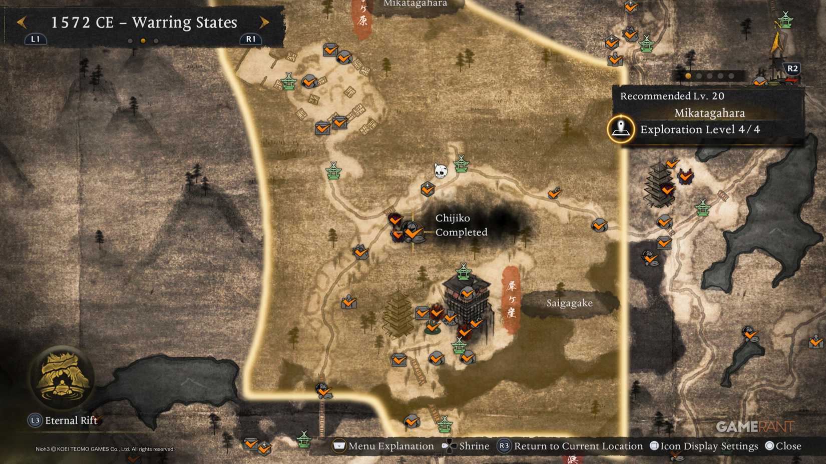 How to Find All Warring States Chijiko in Nioh 3 (10)