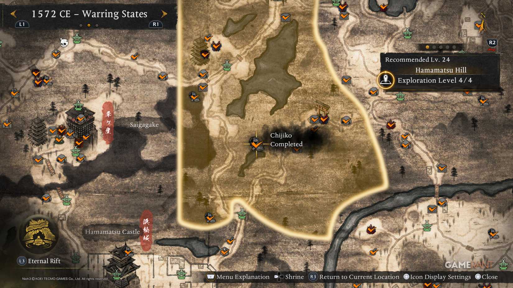 How to Find All Warring States Chijiko in Nioh 3 (12)