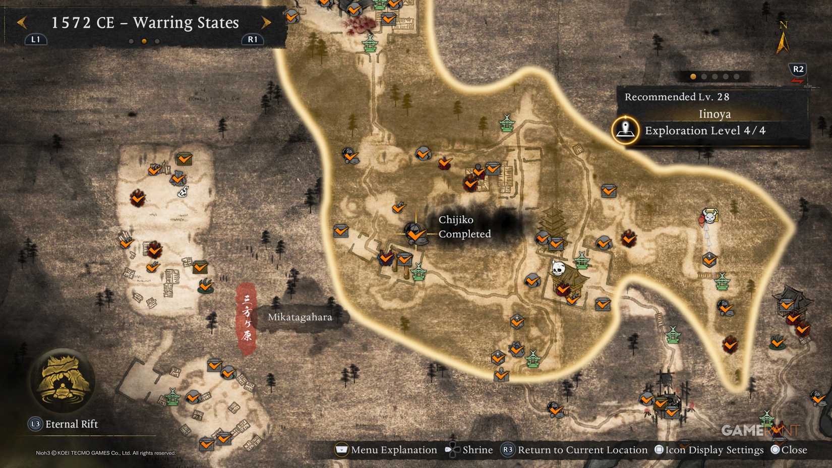 How to Find All Warring States Chijiko in Nioh 3 (18)