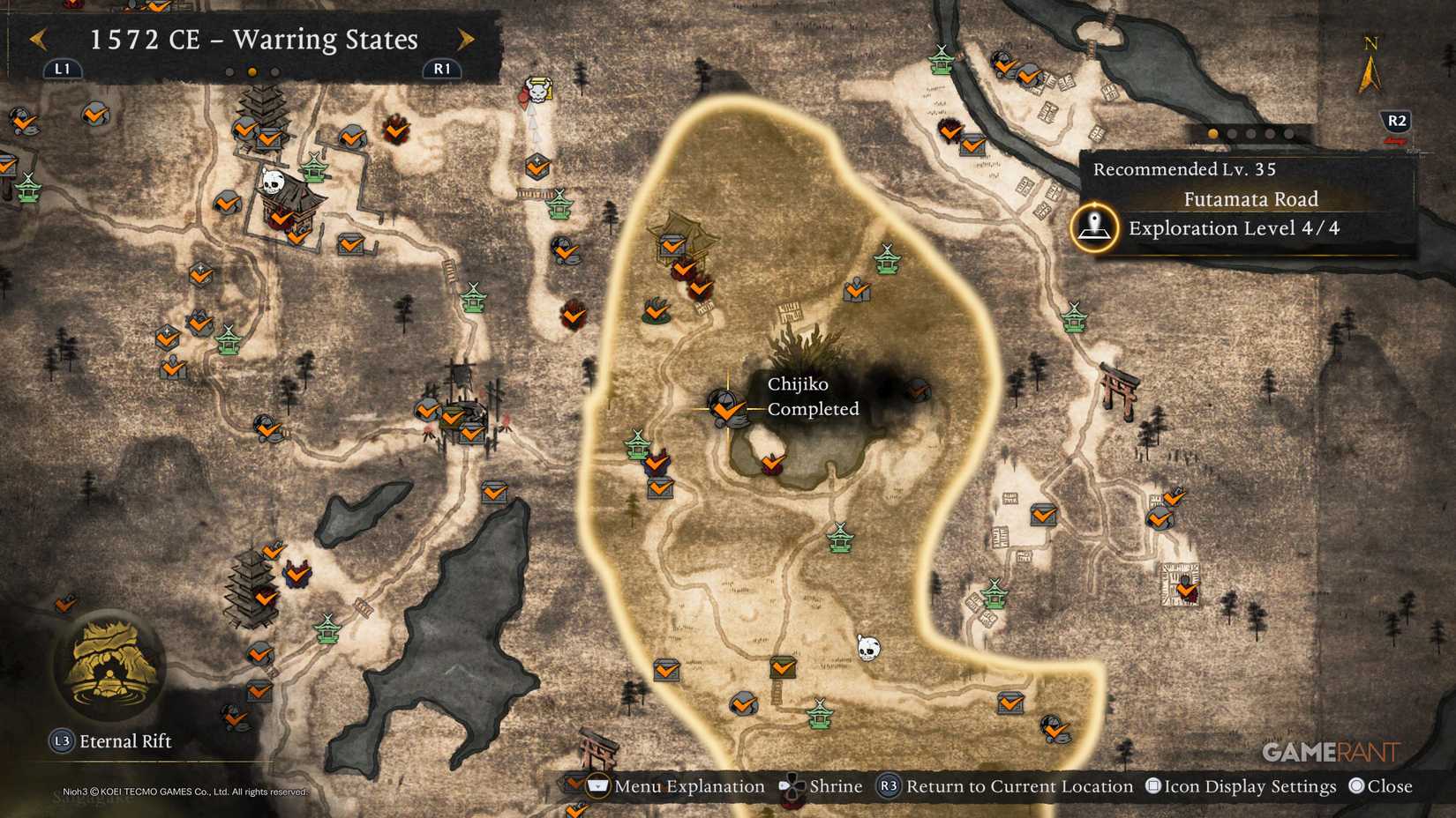 How to Find All Warring States Chijiko in Nioh 3 (20)