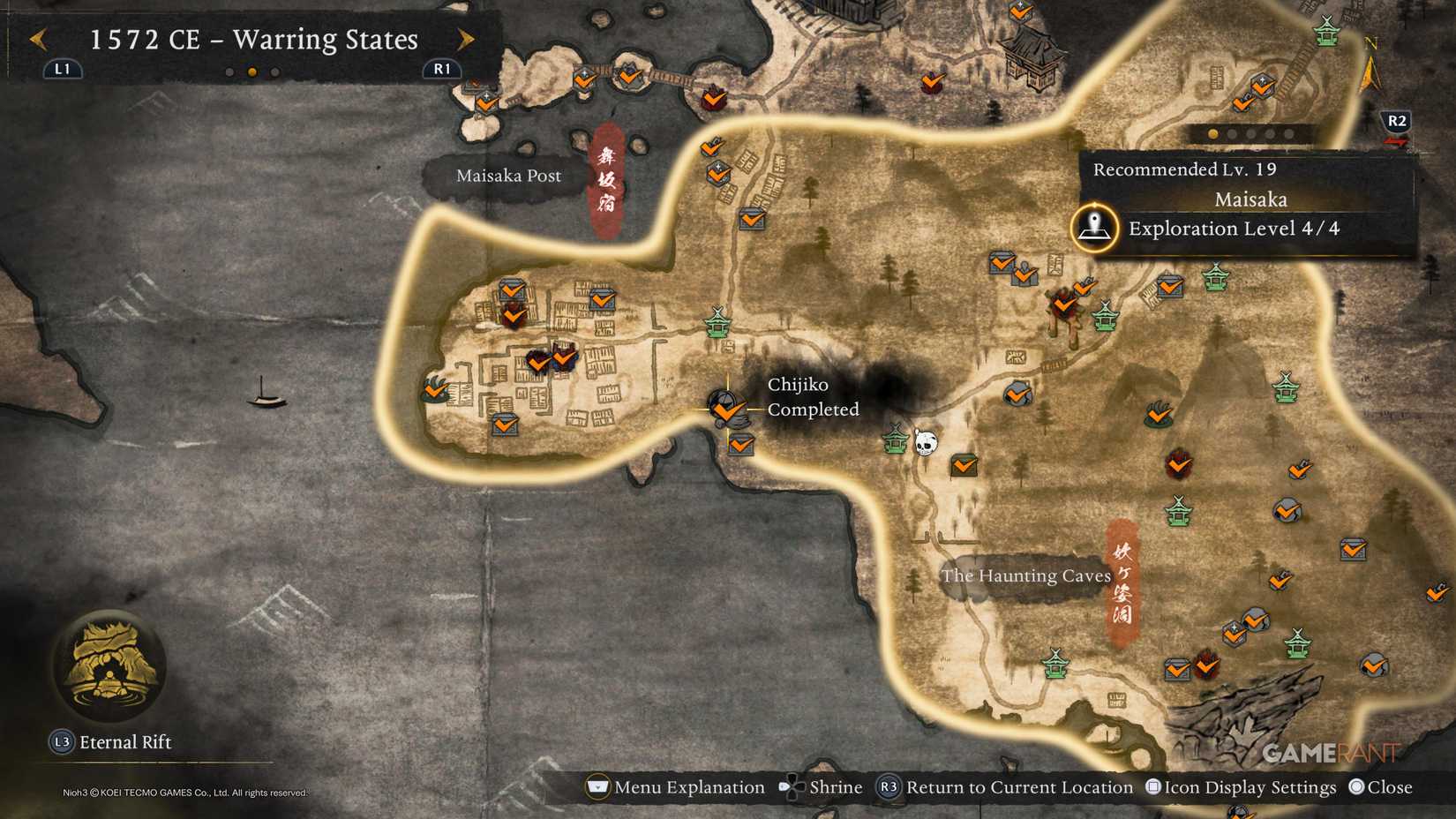 How to Find All Warring States Chijiko in Nioh 3 (5)