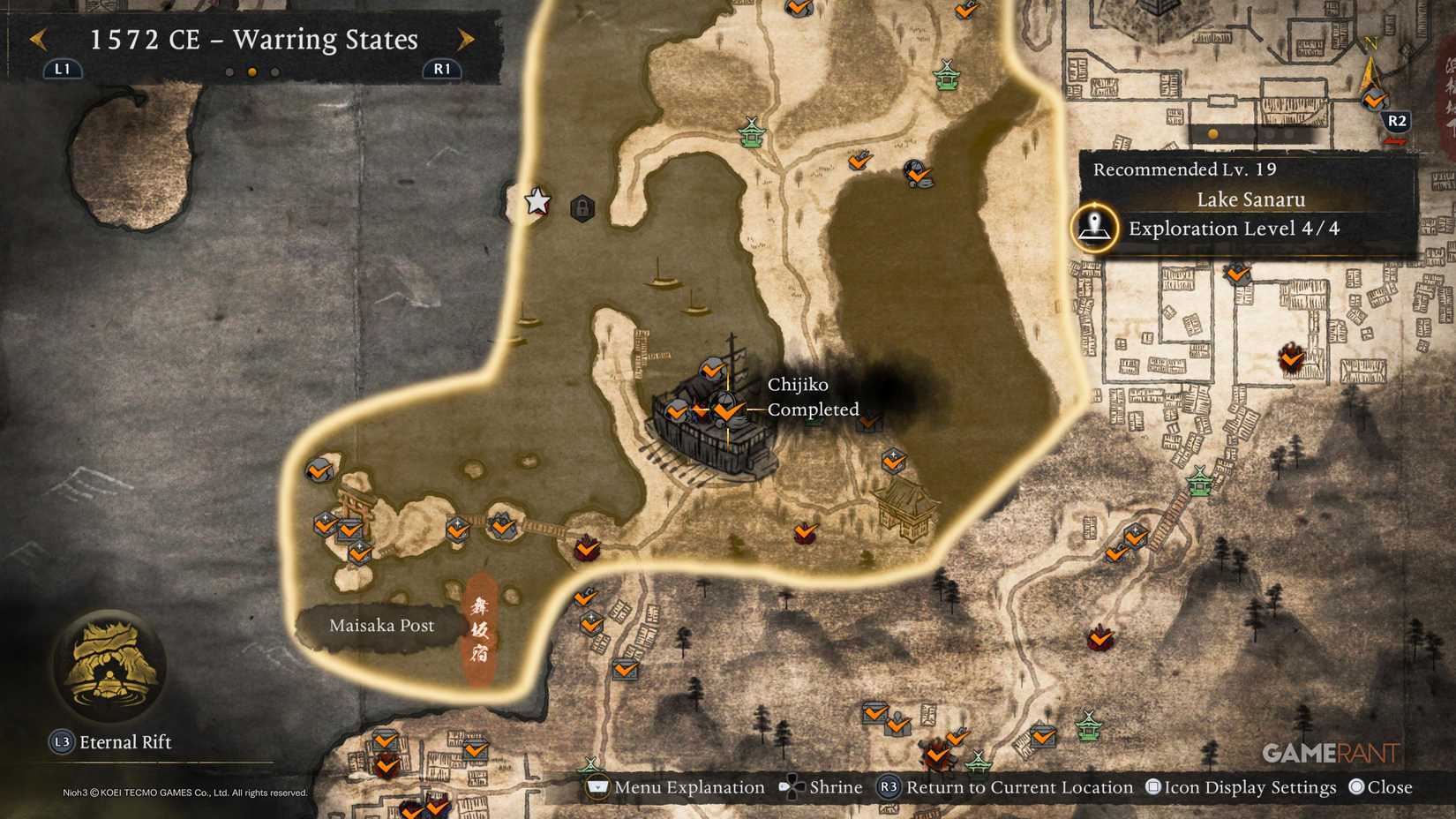 How to Find All Warring States Chijiko in Nioh 3 (7()