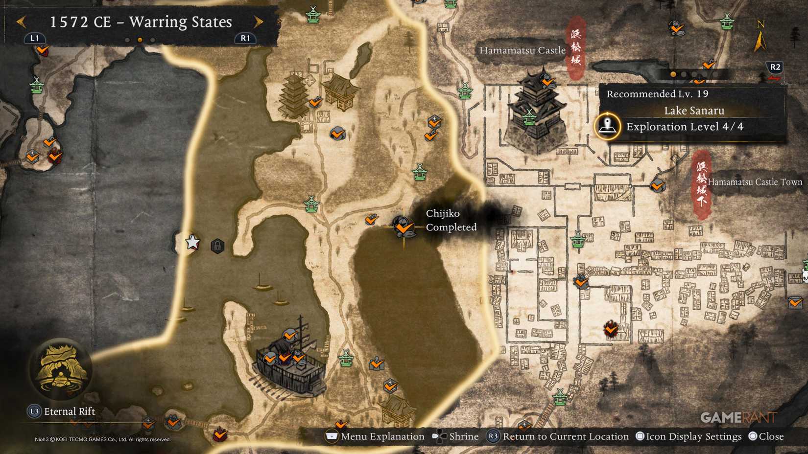 How to Find All Warring States Chijiko in Nioh 3 (8)