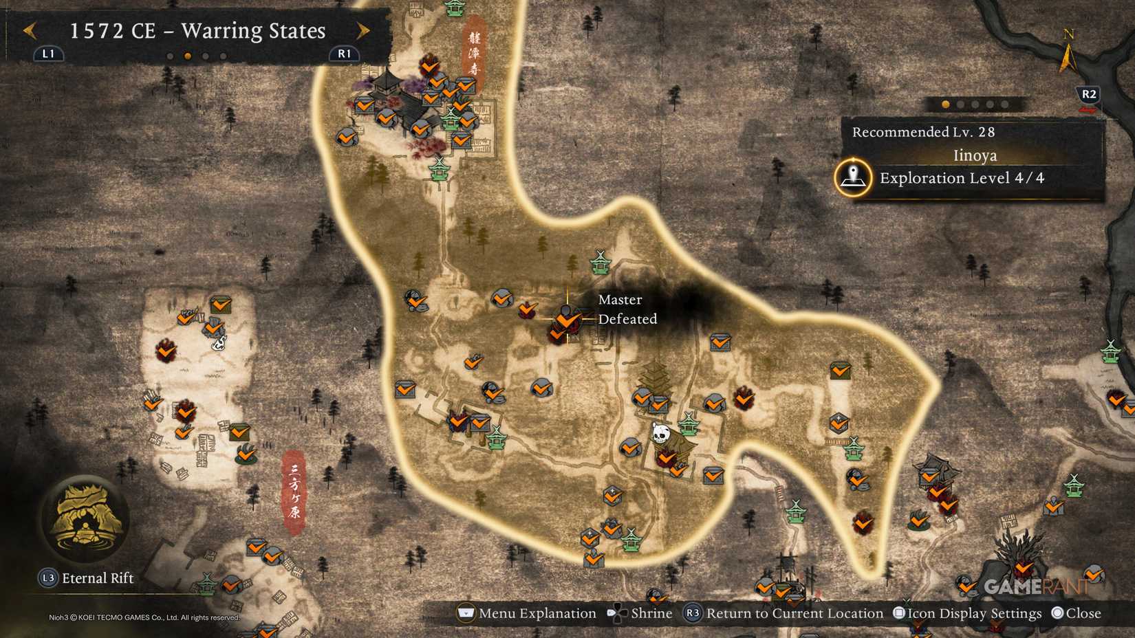 How to Find All Sengoku Masters in Nioh 3 (3)