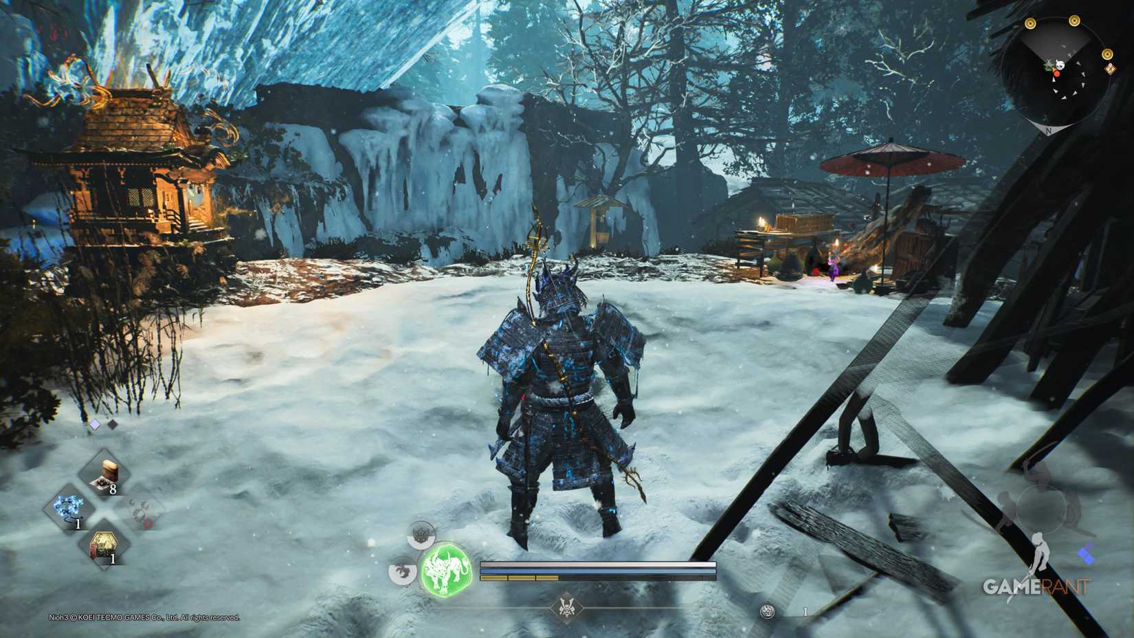 How to Reach the Frozen Ghost Town Shrine in Nioh 3 (6)