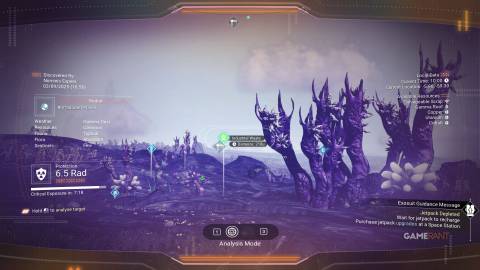 No Man's Sky - Industrial Waste on Map