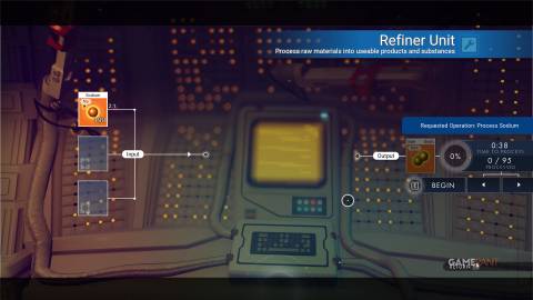 No Man's Sky - Refining Sodium Nitrate