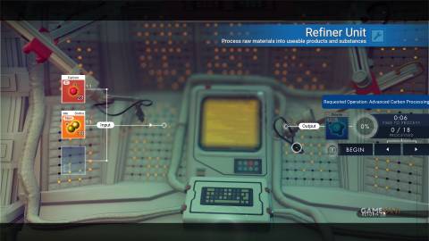 No Man's Sky - Refining to Make Dioxite