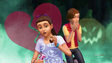 Sims 4 child makes surprising friendship with dead brother