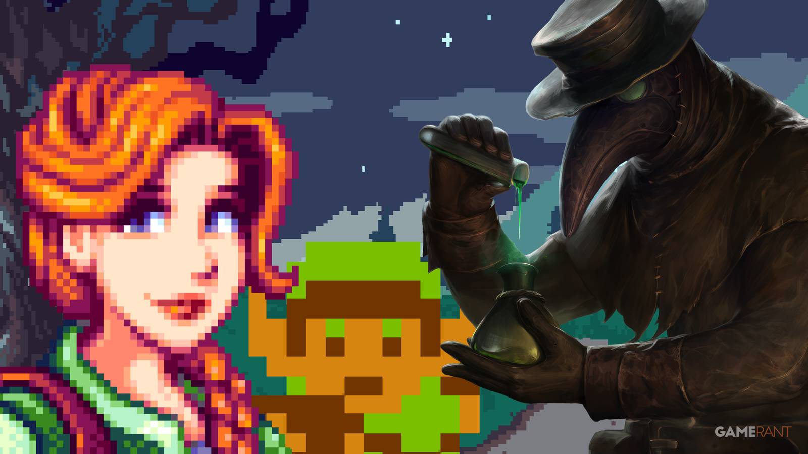 New Steam Game Slaps Stardew Valley and The Legend of Zelda Together, and Throws in a Plague Doctor for Good Measure