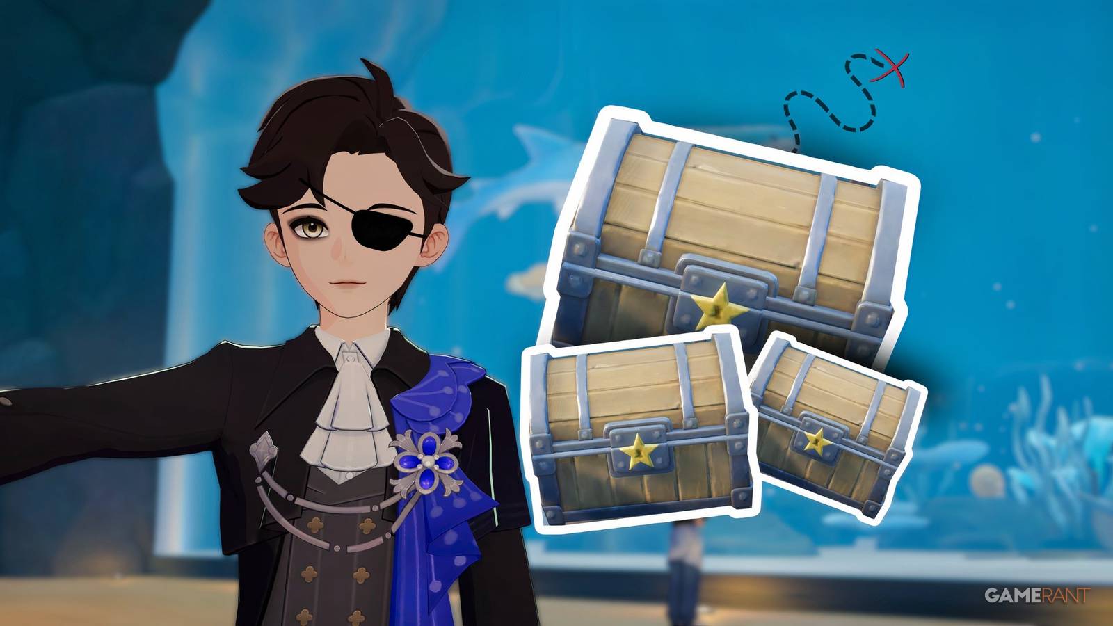 here's where to find all treasure chests in starsand island's moonlit forest.