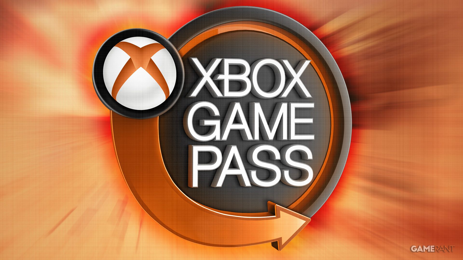 Xbox Game Pass glowing sign over Menace desert screenshot composite
