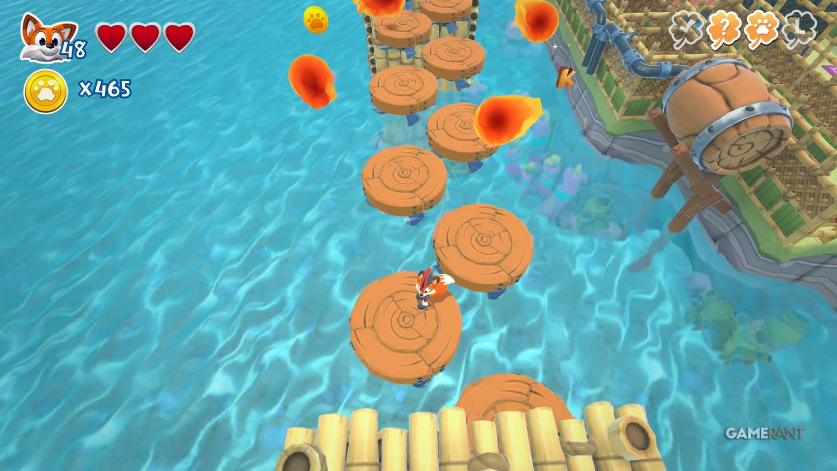 All letters and hidden pages of Gili Island in New Super Lucky's Tale 11