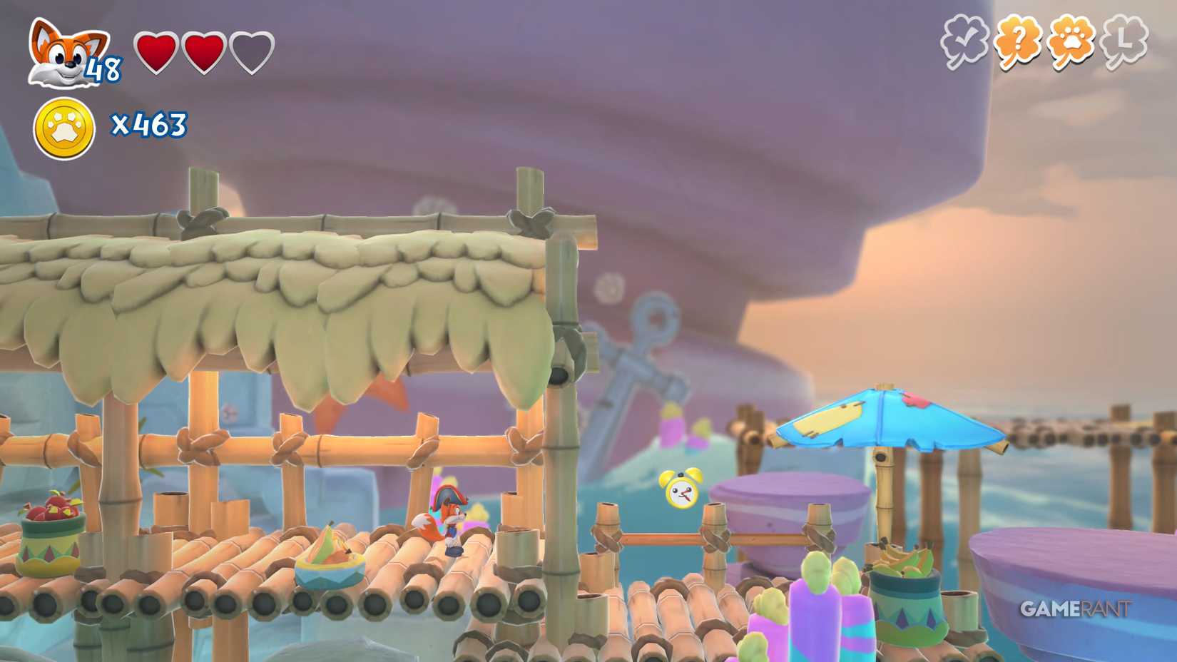 All letters and hidden pages of Gili Island in New Super Lucky's Tale 18