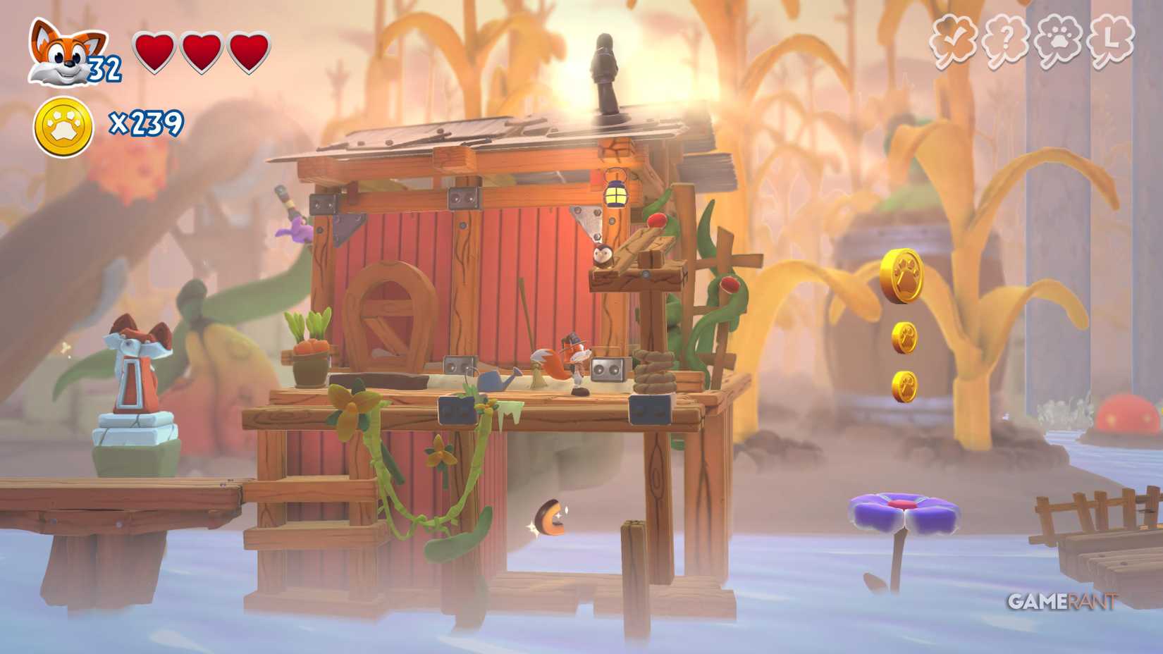 All Veggie Village Letters and Hidden Pages in New Super Lucky Tale 15