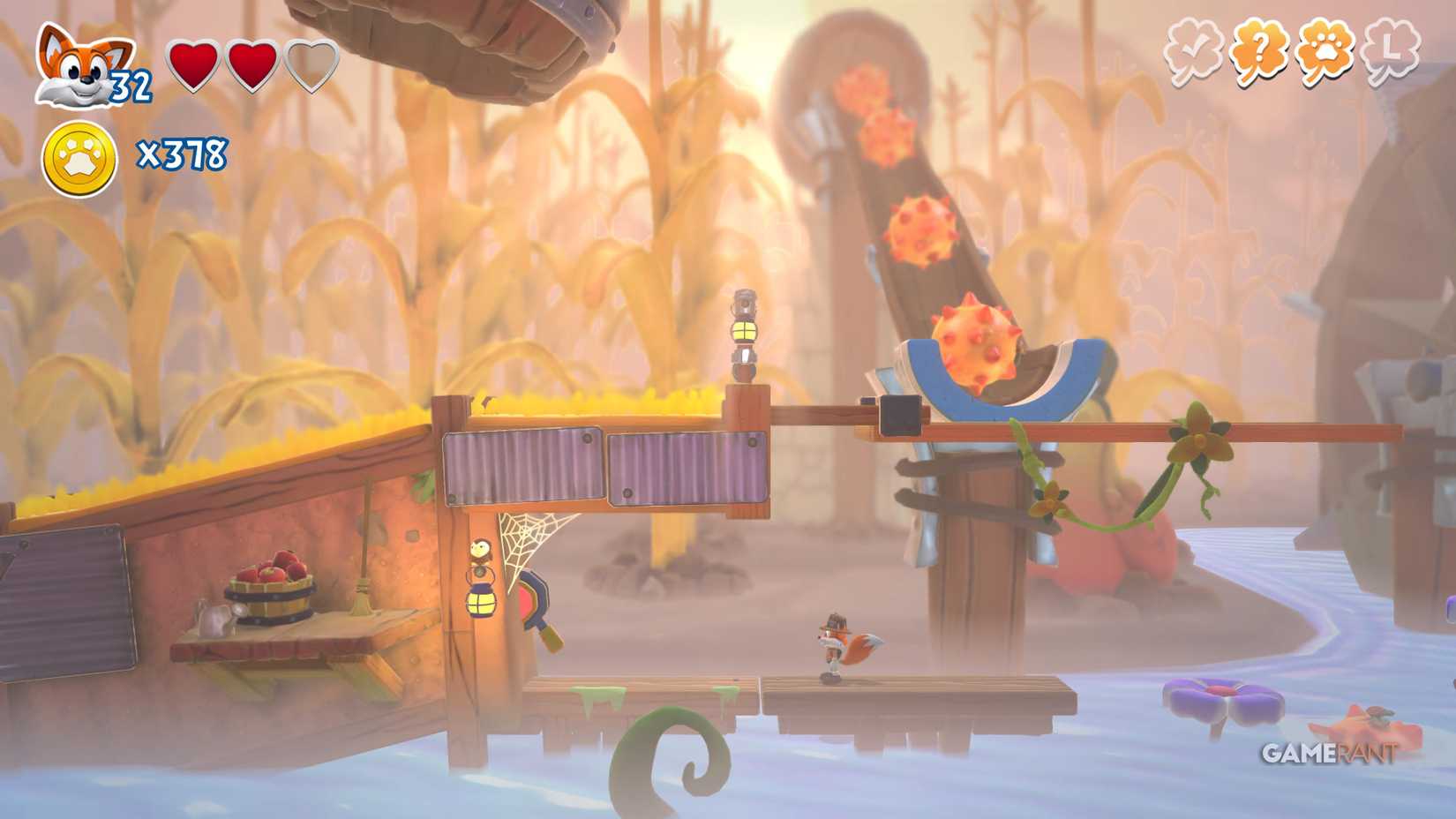 Lokasi Huruf Y Ripe Rollers New Super Lucky's Tale Veggie Village