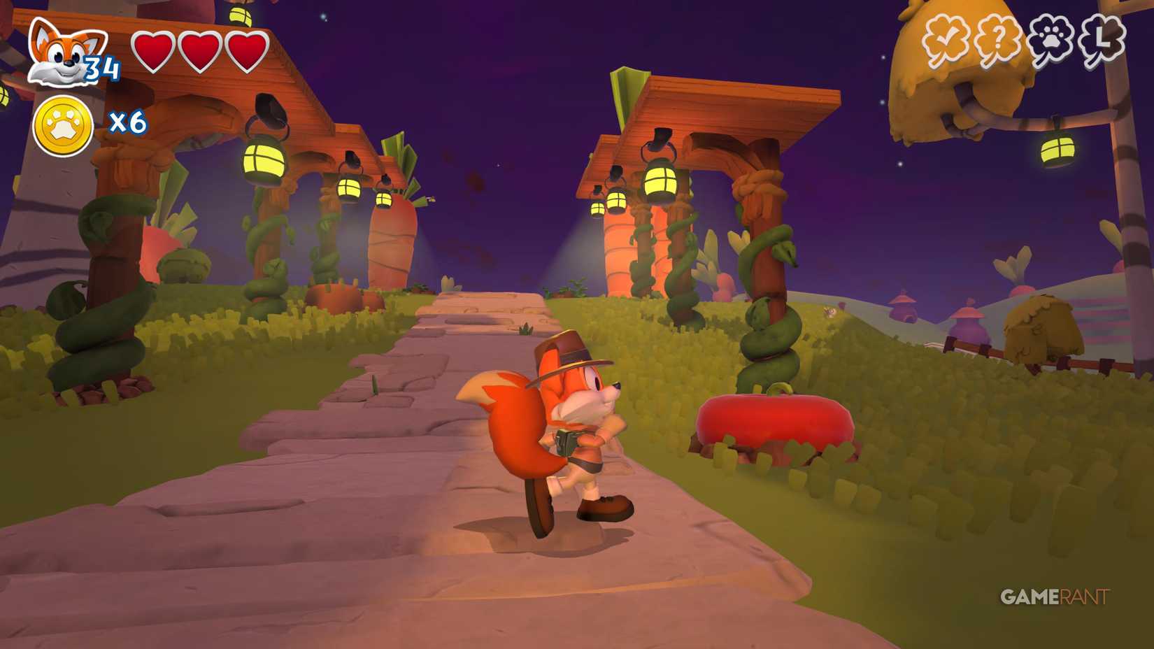 All Veggie Village Letters and Hidden Pages in New Super Lucky Tale 19