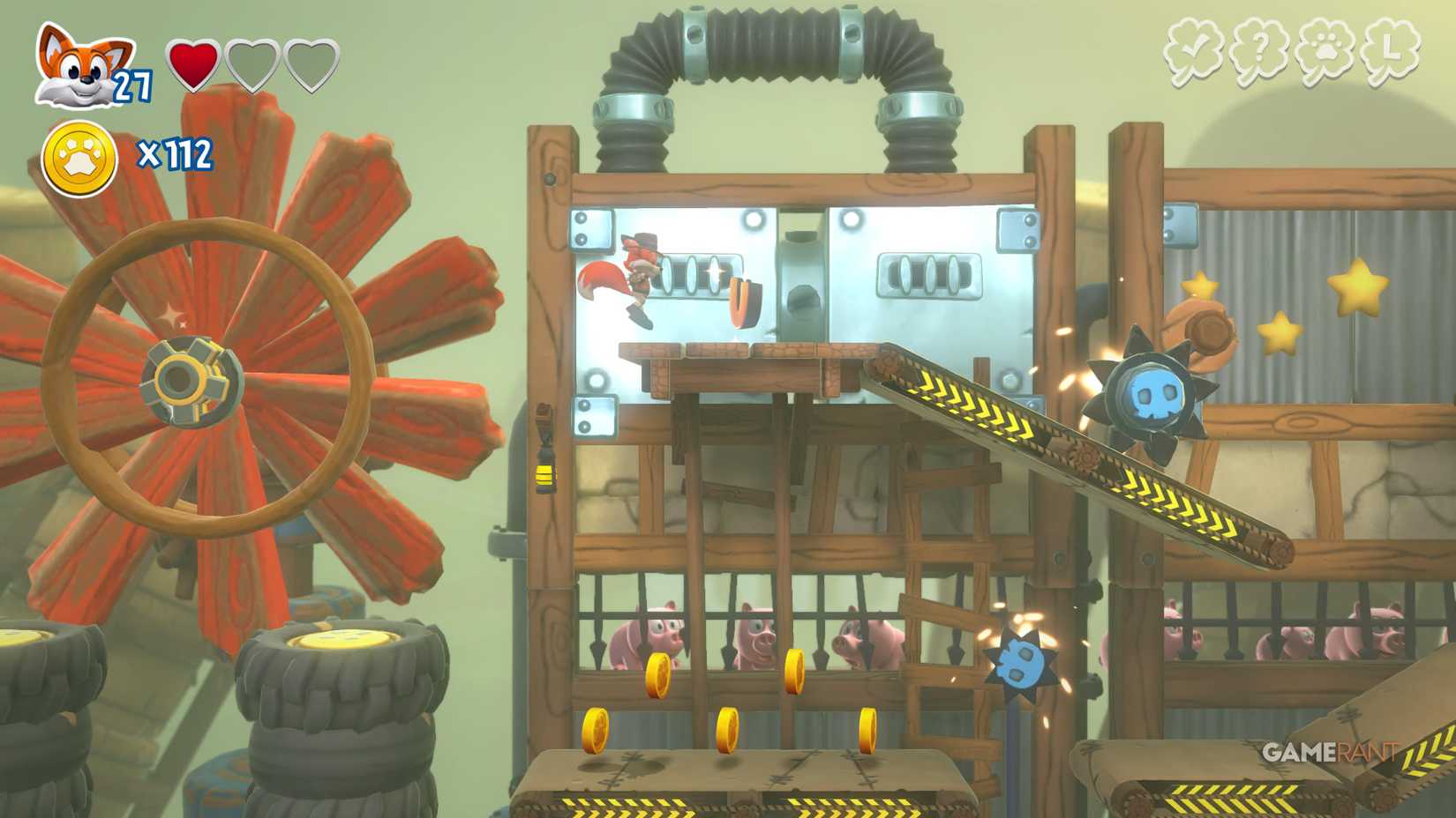 All Veggie Village letters and hidden pages in the new Super Lucky Tale 2