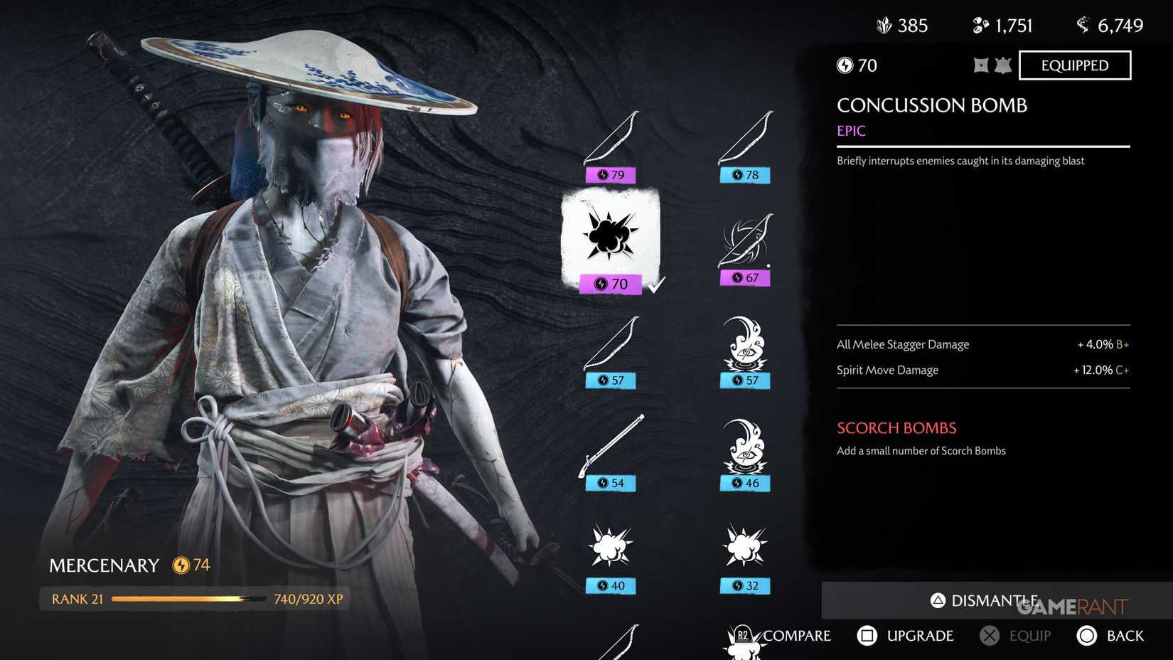 Best Build for Mercenary in Ghost of Yotei Legends 5