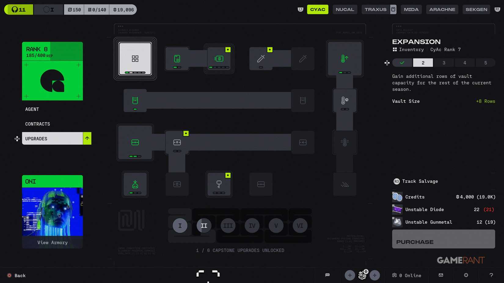 CyberAcme Faction (Levels & Rewards) (2)