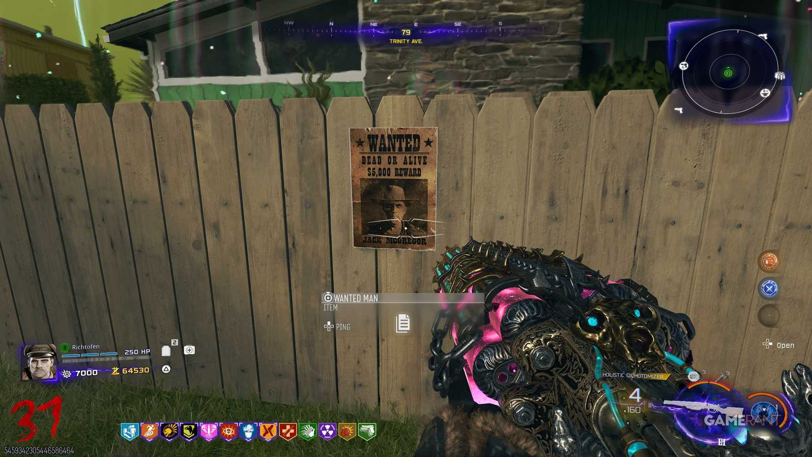 Document #3 – Wanted Man