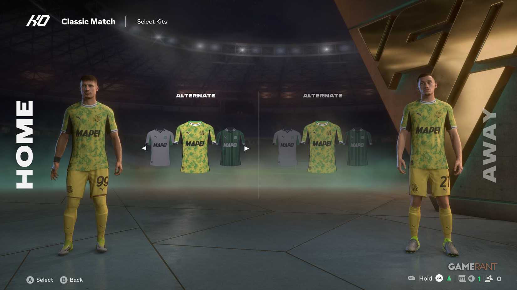EA Sports FC 26 - Sassuolo Away Kit
