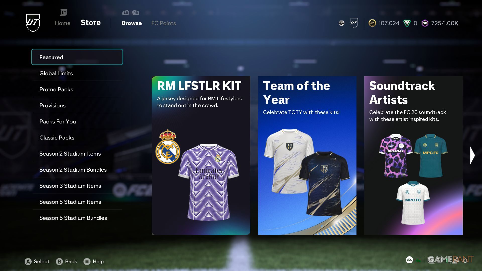 Best Kits for Ultimate Team in EA Sports FC 26