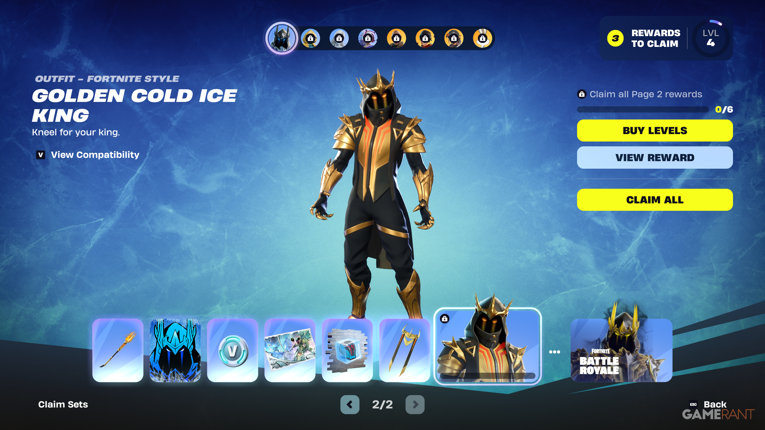 Fortnite Chapter 7 Season 2 Battle Pass ALL Rewards