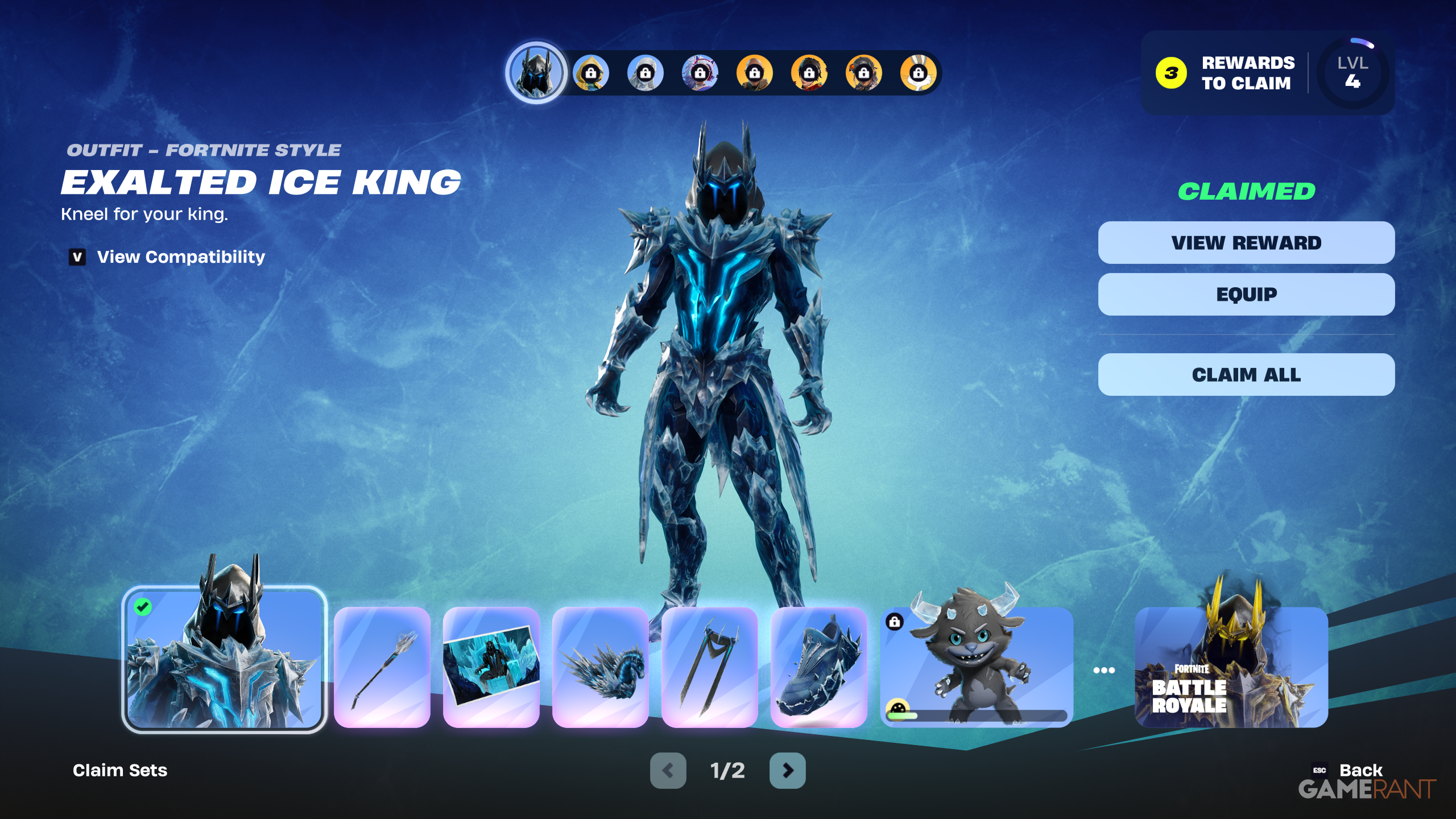 Fortnite Chapter 7 Season 2 Battle Pass ALL Rewards