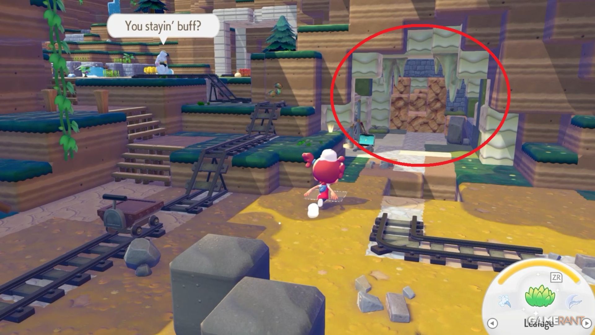 How to Save the Pokemon in the Barrel in Rocky Ridges in Pokopia