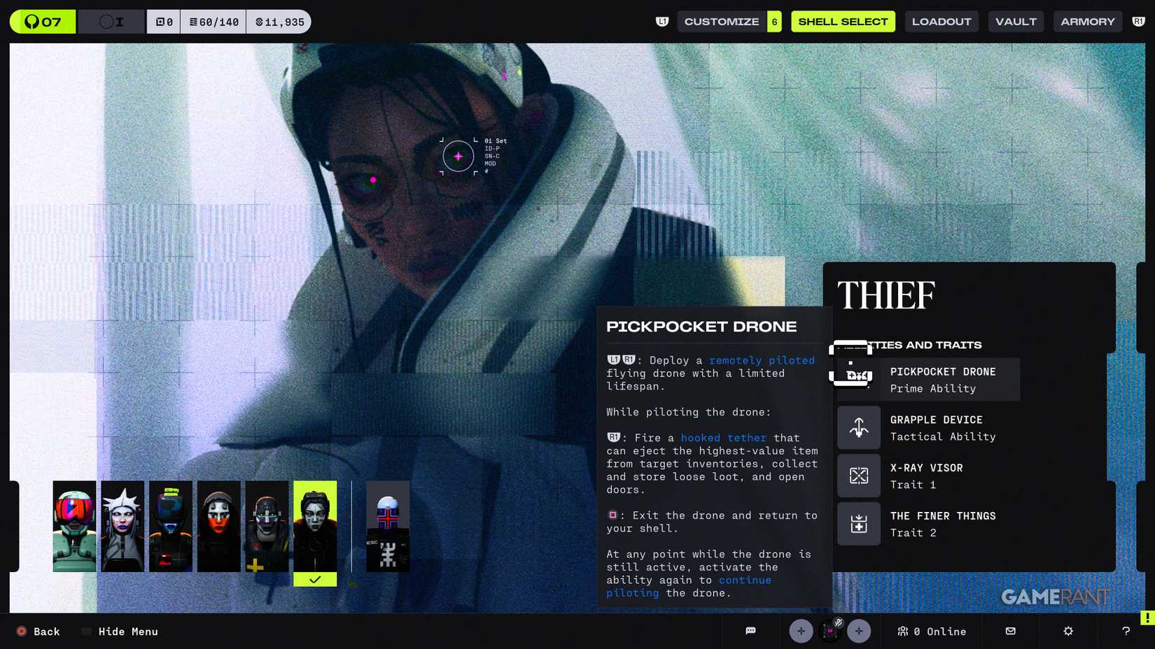 How Does the Pickpocket Drone Work in Marathon 1