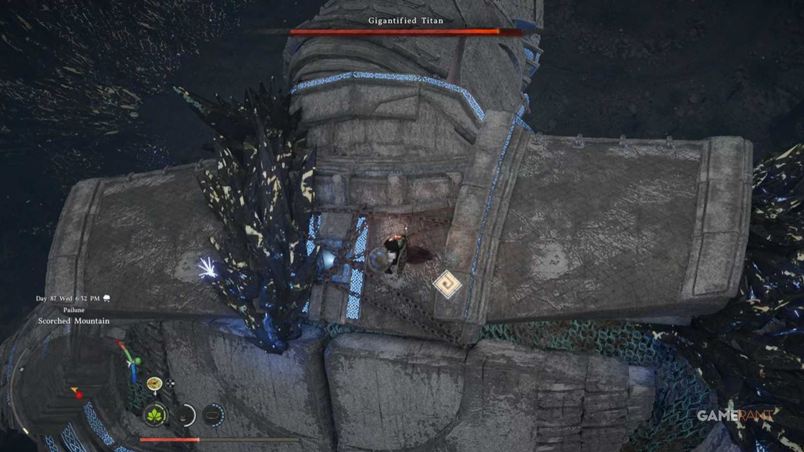 How to beat Gigantified Titan in Crimson Desert