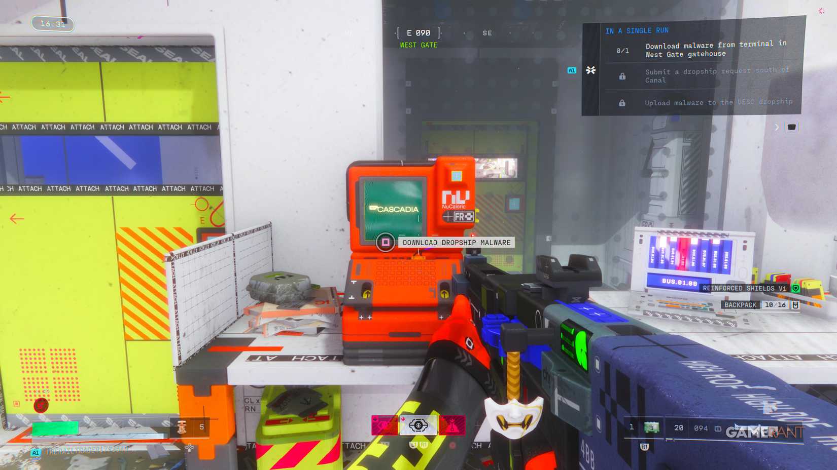 How to complete Protect:Destroy 2 in Marathon 5