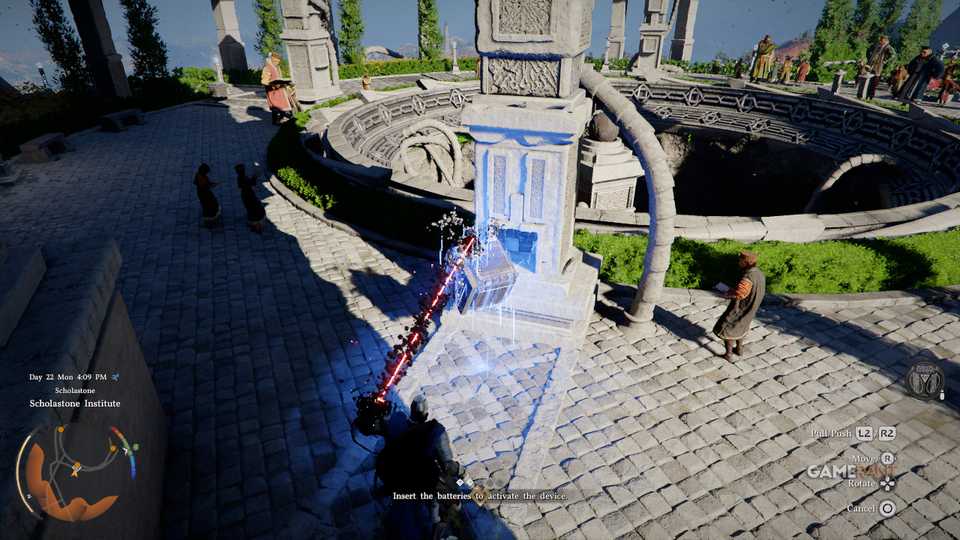 How to Insert the Batteries to Activate the Device in Crimson Desert